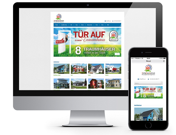 WEBWERK Referenz - FertigHausZentrum